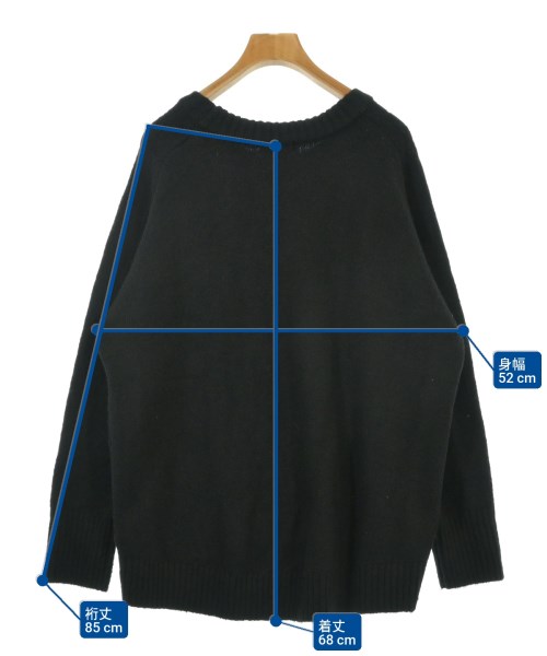 Simplicite（シンプリシテ）ニット・セーター 黒 サイズ:F レディース/2200649497195