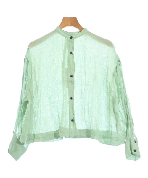 Simplicite(シンプリシテ)ブラウス 緑 サイズ:F/2200656104123