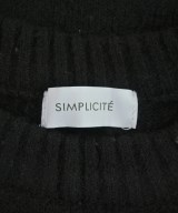 Simplicite（シンプリシテ）ニット・セーター 黒 サイズ:F レディース/2200653200040