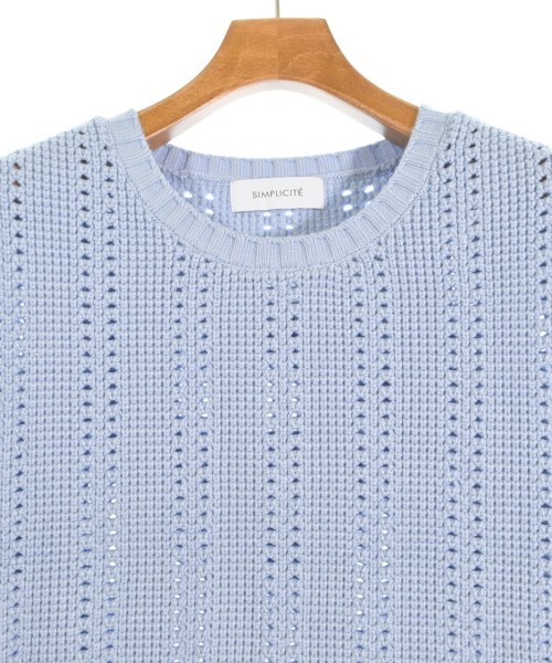 Simplicite（シンプリシテ）ベスト 青 サイズ:F レディース/2200653277066