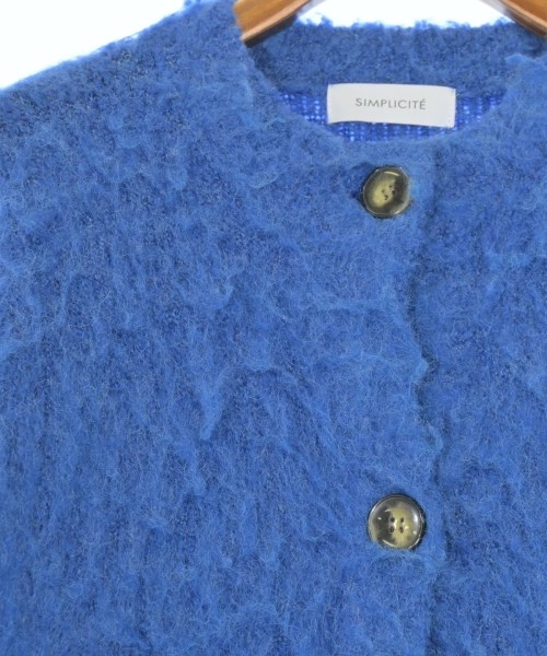 Simplicite（シンプリシテ）カーディガン 青 サイズ:F レディース/2200655952152