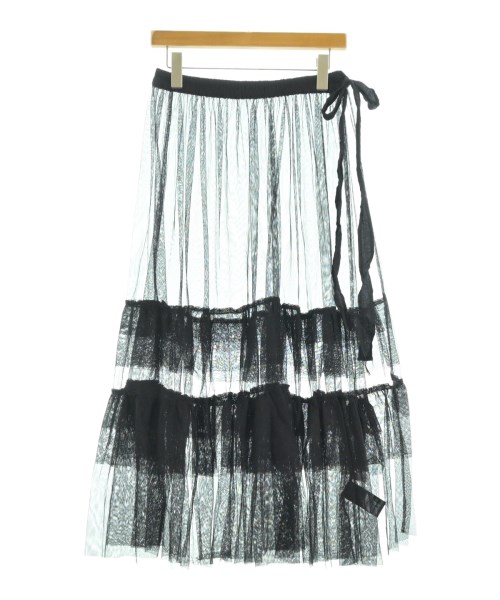 Simplicite(シンプリシテ)ロング・マキシ丈スカート 黒 サイズ:F/2200655952190