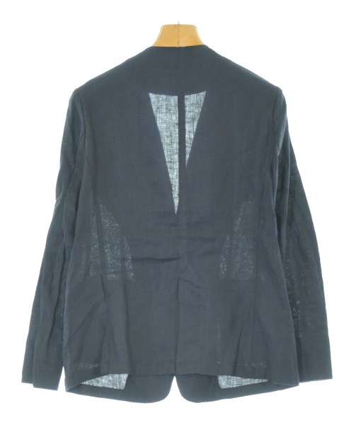 Simplicite（シンプリシテ）ノーカラージャケット 紺 サイズ:S レディース/2200659969095