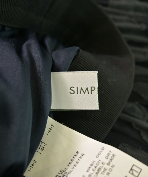 Simplicite（シンプリシテ）ロング・マキシ丈スカート 黒 サイズ:-(S位) レディース/2200658983146