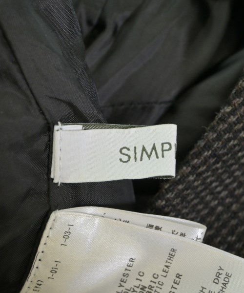 Simplicite（シンプリシテ）ワンピース 黒 サイズ:F レディース/2200662126027