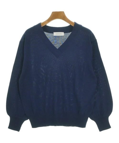 Simplicite(シンプリシテ)ニット・セーター 紺 サイズ:-(M位)/2200662187042