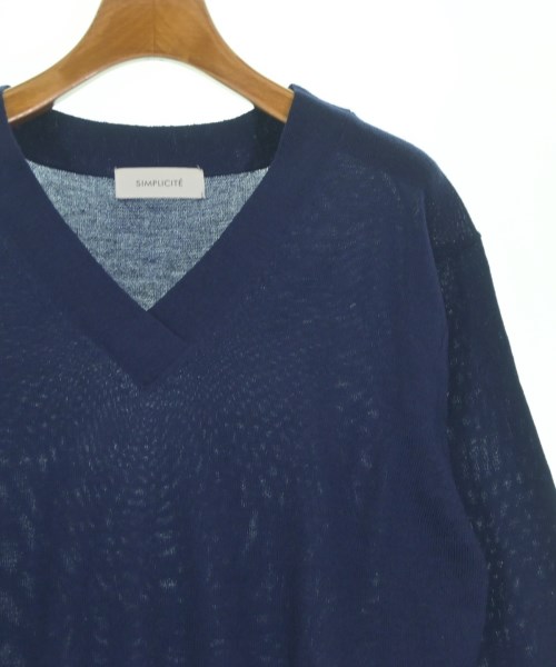 Simplicite（シンプリシテ）ニット・セーター 紺 サイズ:-(M位) レディース/2200662187042