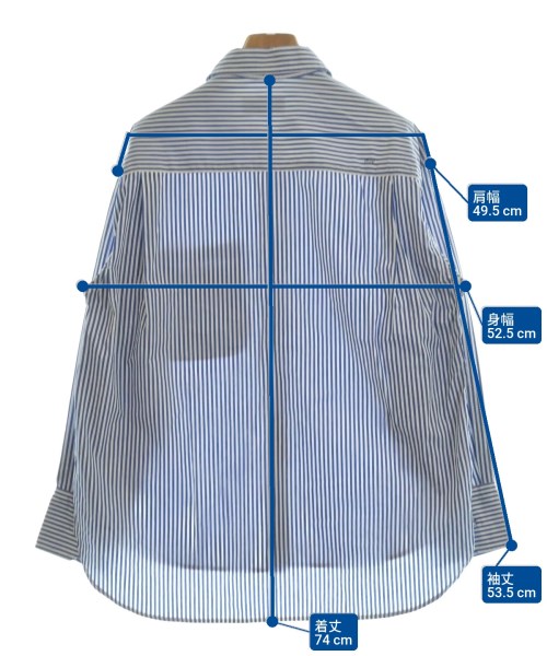 Simplicite（シンプリシテ）カジュアルシャツ 青 サイズ:F レディース/2200662206118