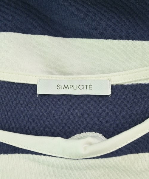 Simplicite（シンプリシテ）Tシャツ・カットソー 紺 サイズ:-(M位) レディース/2200708174012