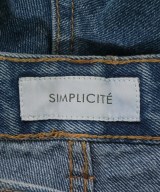 Simplicite（シンプリシテ）デニムパンツ 青 サイズ:S レディース/2200711237094