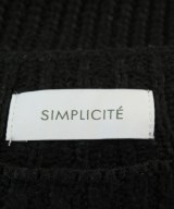 Simplicite（シンプリシテ）ニット・セーター 黒 サイズ:F レディース/2200709314035