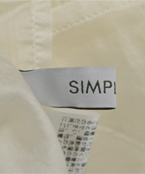 Simplicite（シンプリシテ）ブラウス 白 サイズ:F レディース/2200705951128