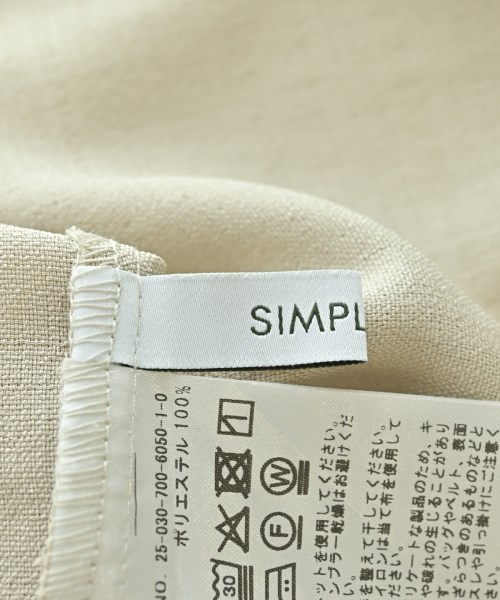 Simplicite（シンプリシテ）その他 ベージュ サイズ:F レディース/2200710088116