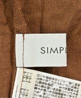 Simplicite（シンプリシテ）ブラウス 茶 サイズ:F レディース/2200714557106