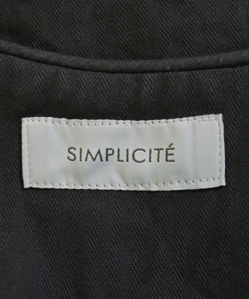 Simplicite（シンプリシテ）ベスト グレー サイズ:-(M位) レディース/2200714853185