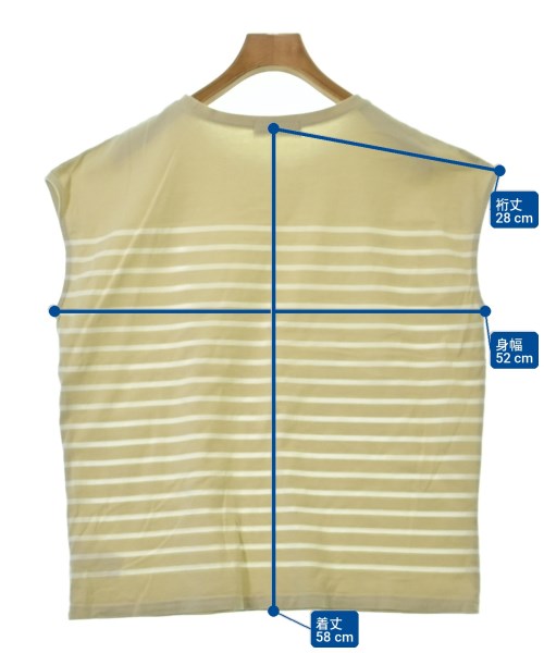 Simplicite（シンプリシテ）Tシャツ・カットソー ベージュ サイズ:F レディース/2200713366037