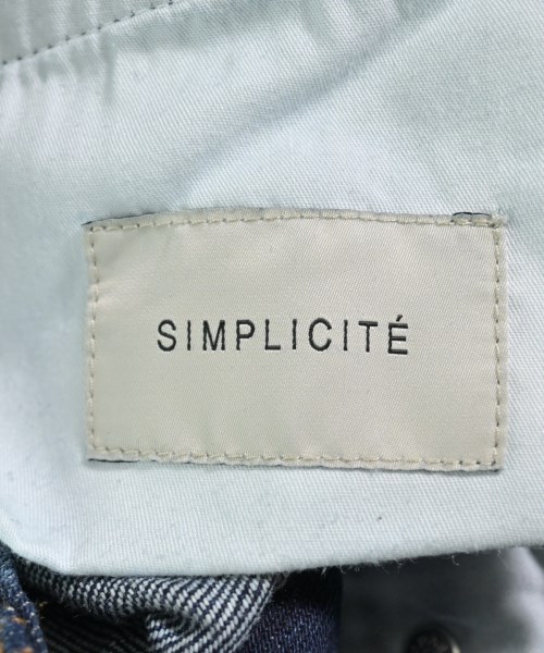 Simplicite（シンプリシテ）デニムパンツ 紺 サイズ:M メンズ/2200711858190