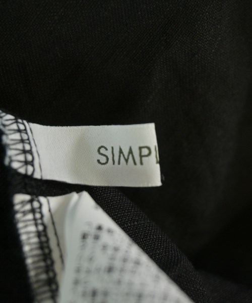 Simplicite（シンプリシテ）ワンピース 黒 サイズ:F レディース/2200709399117