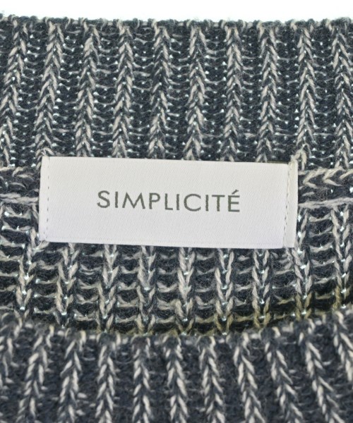 Simplicite（シンプリシテ）ニット・セーター 紺 サイズ:F レディース/2200714781013