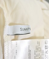 Simplicite（シンプリシテ）シャツワンピース 白 サイズ:F レディース/2200645126051