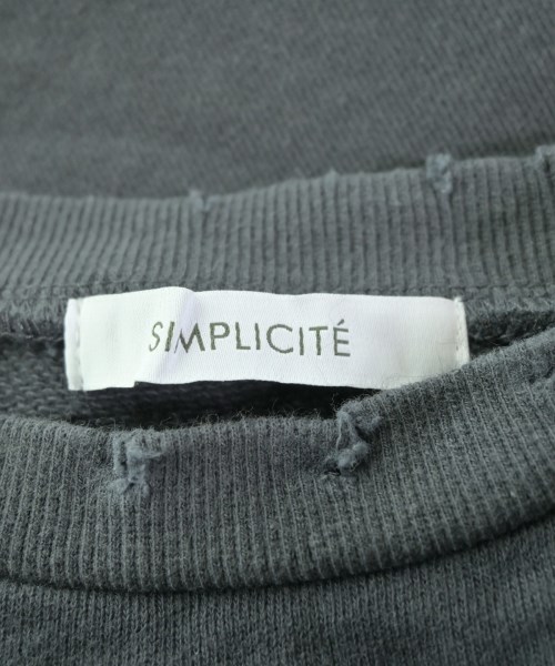 Simplicite（シンプリシテ）スウェット 紺 サイズ:F レディース/2200636232013