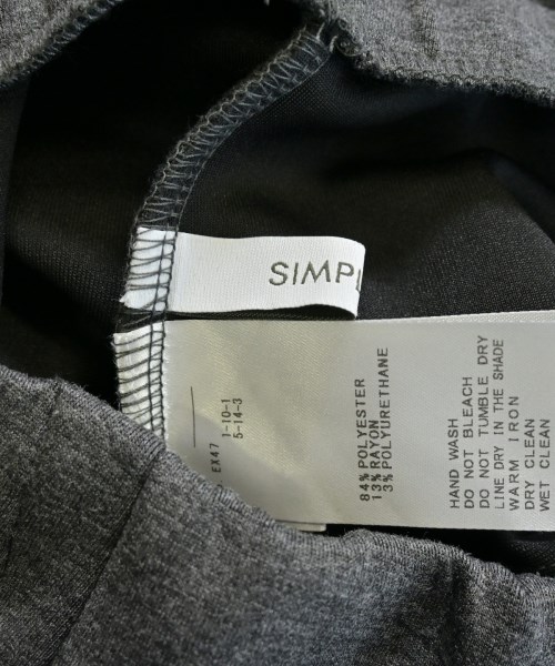 Simplicite（シンプリシテ）ロング・マキシ丈スカート グレー サイズ:F レディース/2200643463134