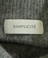 Simplicite（シンプリシテ）ニット・セーター グレー サイズ:F レディース/2200644872027