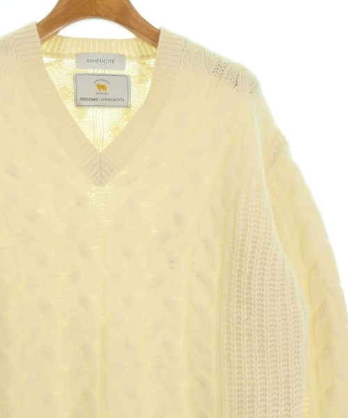 Simplicite（シンプリシテ）ニット・セーター 白 サイズ:-(M位) レディース/2200636791015