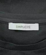 Simplicite（シンプリシテ）Tシャツ・カットソー グレー サイズ:F レディース/2200637382069