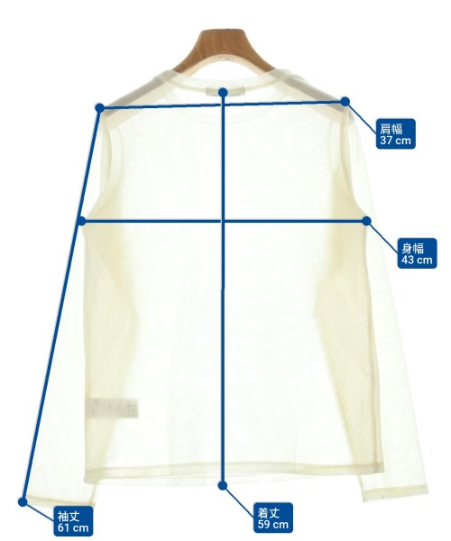 Simplicite（シンプリシテ）ブラウス 白 サイズ:F レディース/2200646470184