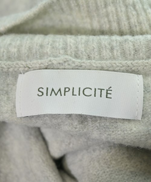 Simplicite（シンプリシテ）ニット・セーター グレー サイズ:-(M位) レディース/2200648024019