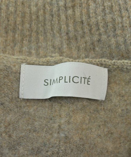 Simplicite（シンプリシテ）ニット・セーター ベージュ サイズ:-(XL位) レディース/2200648024026