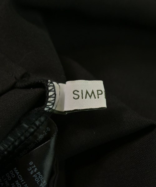 Simplicite（シンプリシテ）オールインワン/サロペット 黒 サイズ:S レディース/2200638427028