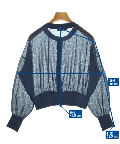 Simplicite（シンプリシテ）カーディガン 紺 サイズ:F レディース/2200643540040