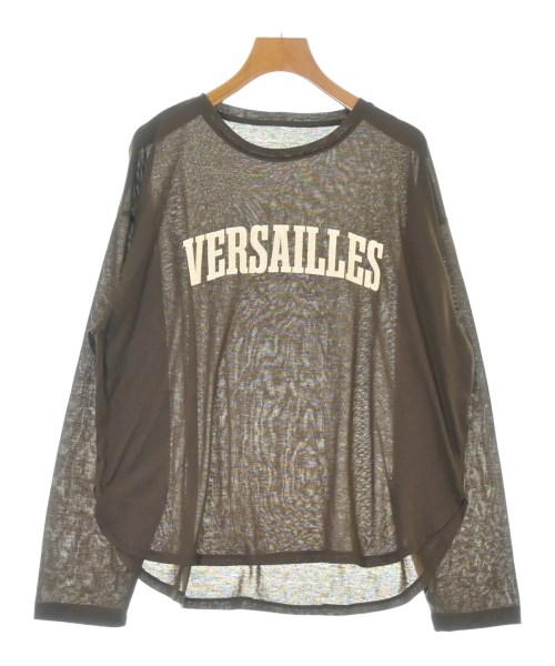 Simplicite(シンプリシテ)Tシャツ・カットソー 茶 サイズ:F/2200644296021