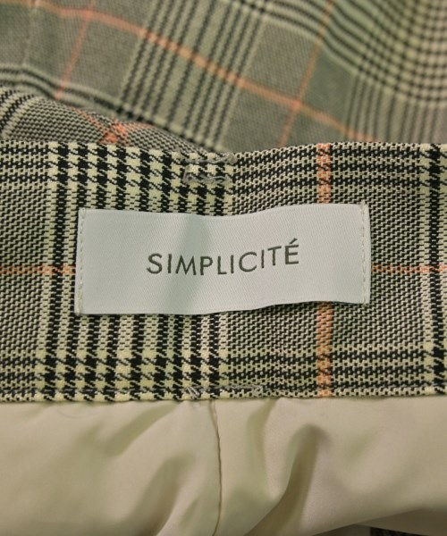 Simplicite（シンプリシテ）スラックス グレー サイズ:38(M位) レディース/2200649597031