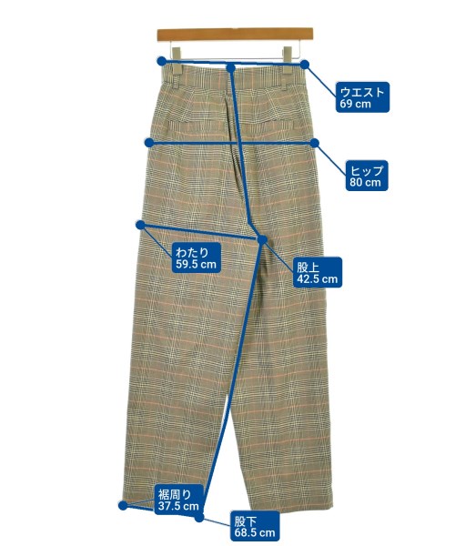 Simplicite（シンプリシテ）スラックス グレー サイズ:38(M位) レディース/2200649597031