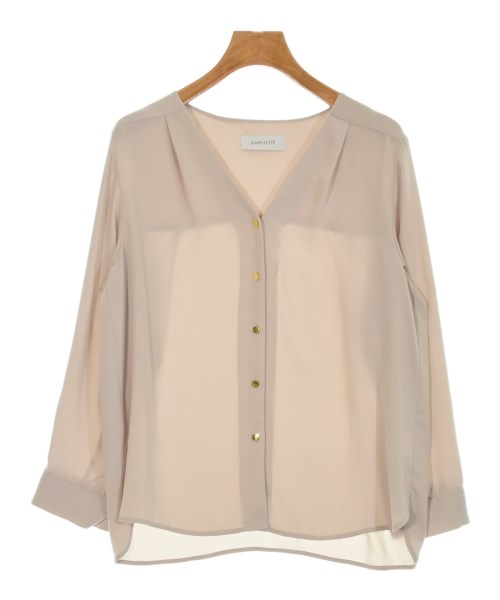 Simplicite(シンプリシテ)ブラウス ベージュ サイズ:-(L位)/2200652802047