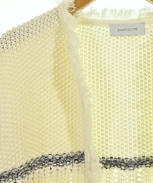 Simplicite（シンプリシテ）カーディガン 白 サイズ:-(L位) レディース/2200652988307