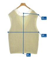 Simplicite（シンプリシテ）ベスト/ノースリーブ 白 サイズ:-(M位) レディース/2200644871136