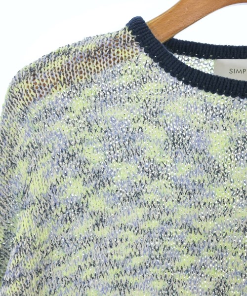 Simplicite（シンプリシテ）ニット・セーター 青 サイズ:F レディース/2200645863079