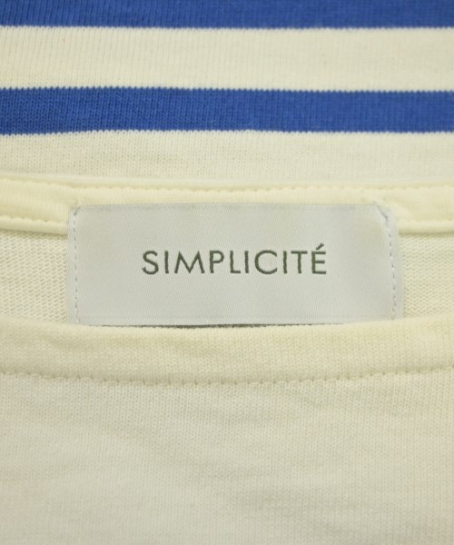 Simplicite（シンプリシテ）Tシャツ・カットソー 白 サイズ:-(M位) レディース/2200647986028