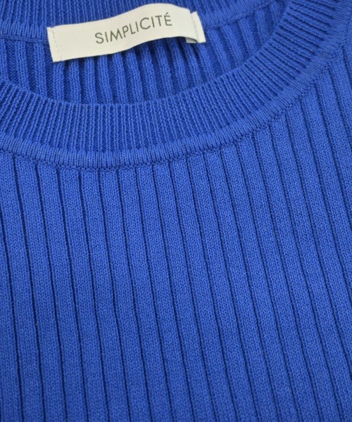 Simplicite（シンプリシテ）ニット・セーター 青 サイズ:-(M位) レディース/2200646502137