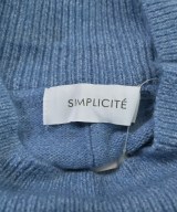 Simplicite（シンプリシテ）ワンピース 青 サイズ:F レディース/2200649639014