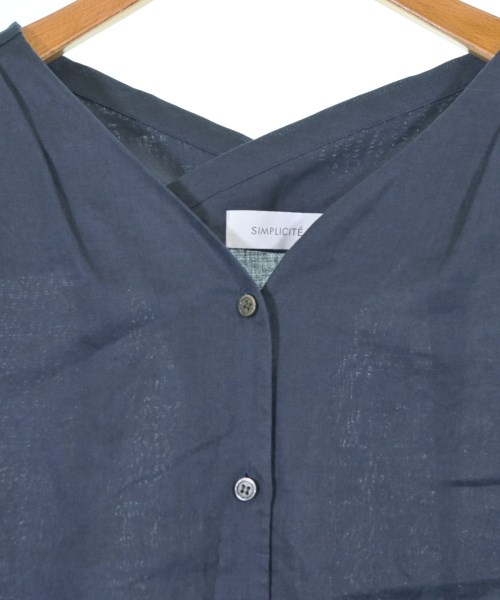Simplicite（シンプリシテ）カジュアルシャツ 紺 サイズ:F レディース/2200654194058