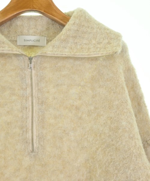 Simplicite（シンプリシテ）ニット・セーター ベージュ サイズ:F レディース/2200648026075