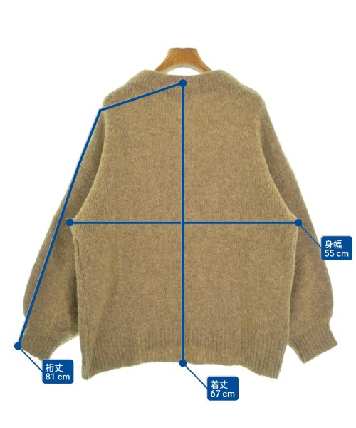 Simplicite（シンプリシテ）ニット・セーター 茶 サイズ:F レディース/2200648026082