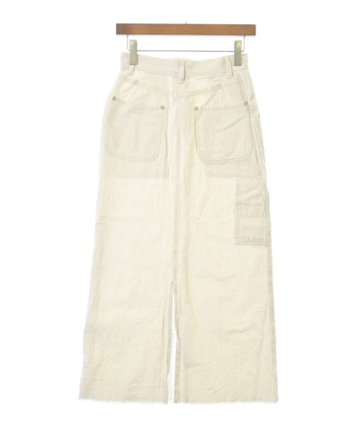 Simplicite（シンプリシテ）ロング・マキシ丈スカート 白 サイズ:S レディース/2200649468201