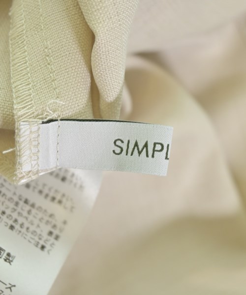 Simplicite（シンプリシテ）カジュアルシャツ ベージュ サイズ:F レディース/2200701303037