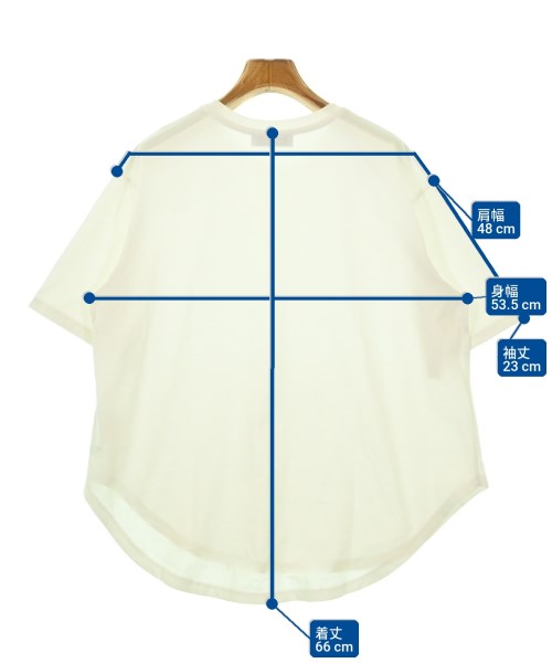 Simplicite（シンプリシテ）Tシャツ・カットソー 白 サイズ:F レディース/2200699590075